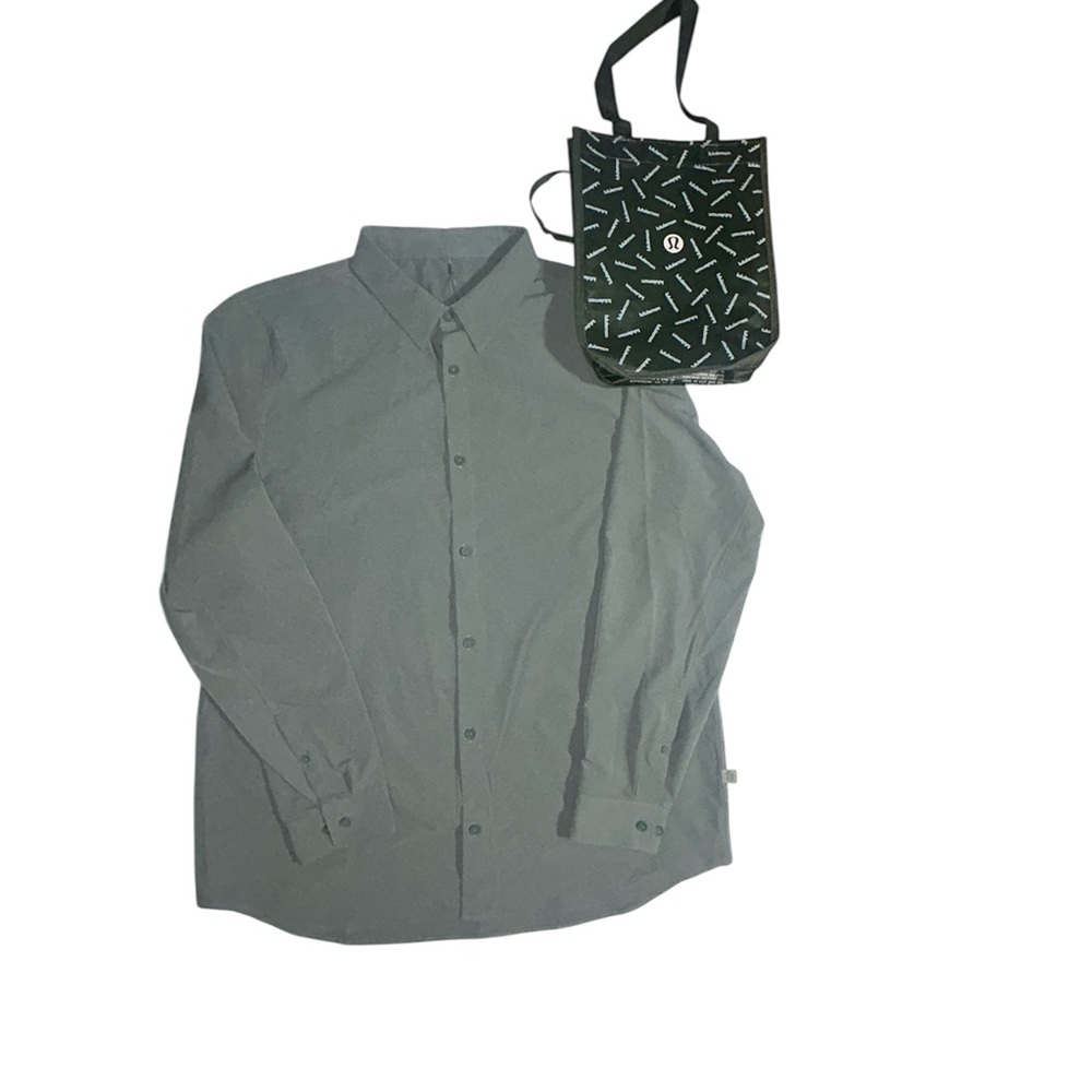 Lululemon Button Up Men's Shirt with Tote